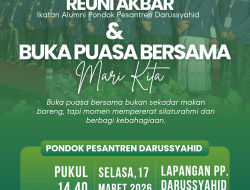 Reuni Akbar dan Bukber IKADA, Momentum Pererat Silaturahmi Alumni Pondok Pesantren Darussyahid